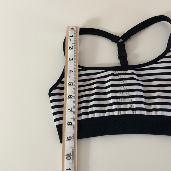 Athleta Striped Y Back Sports Bra Extra Small - Picture 7 of 7